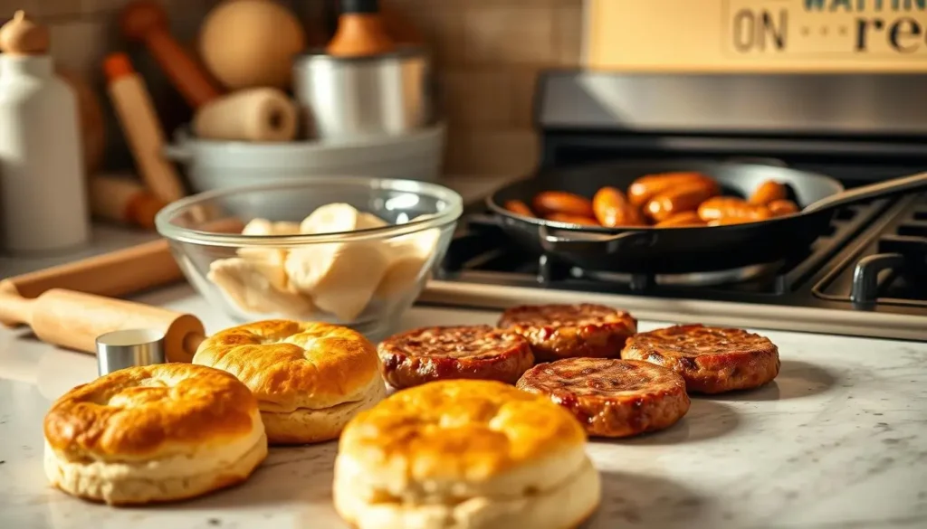 Biscuit Breakfast Bake: Quick Sausage Bake for Busy Mornings 