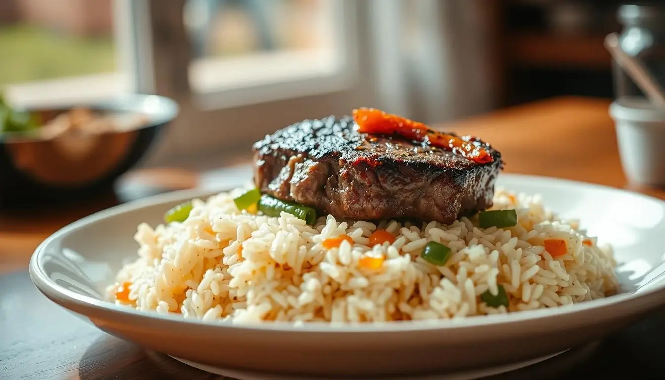 How to Make Delicious Steak Pepper Rice at Home
