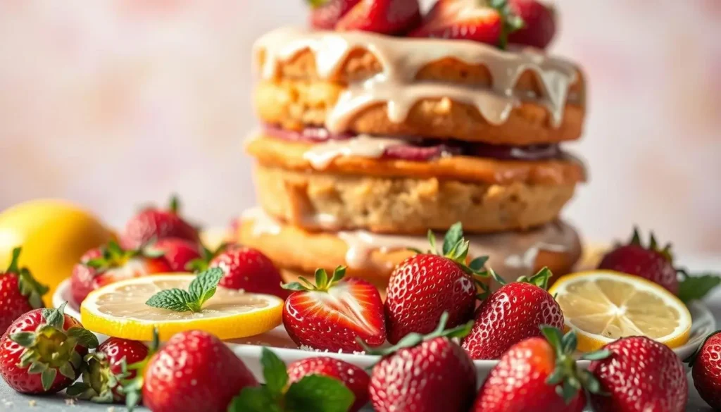 Bake a Burst of Flavor: Strawberry Lemon Cake