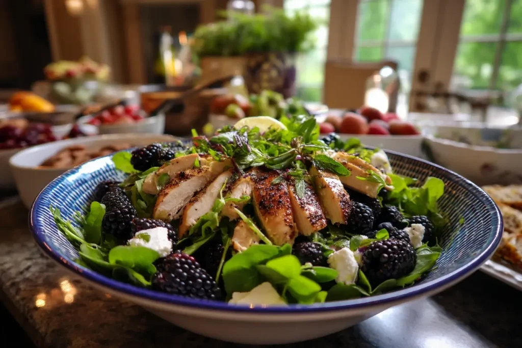 Blackberry Chicken Salad