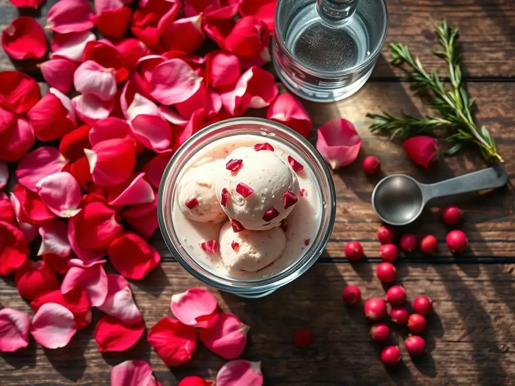 Rose Ice Cream