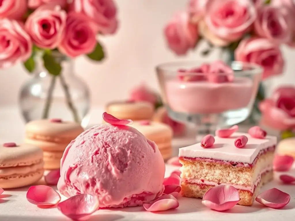 Rose Ice Cream