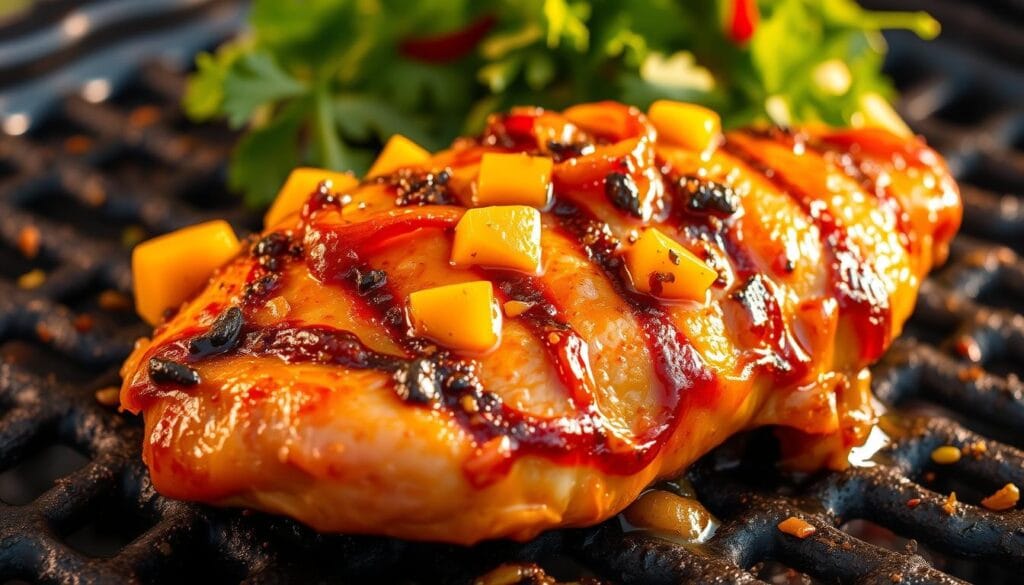 Grilled Mango Chicken
